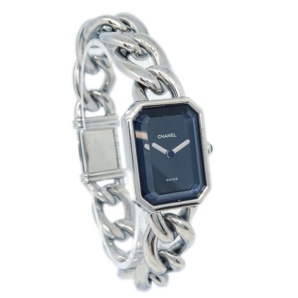 Chanel Premiere Quartz Watch Silver SS #L - Picture 1 of 8